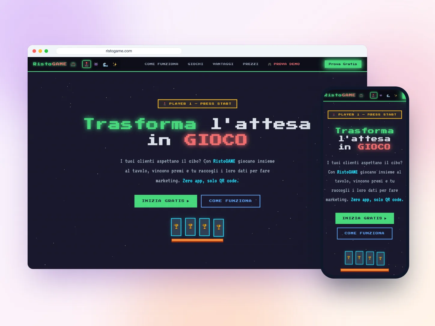 Software per RistoGame, azienda di servizi in Italia — VIS Digital